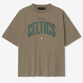 Boston Celtics Fear of God x NBA Unisex 90's T-Shirt Heather Gray - NBA