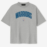 Golden State Warriors Fear of God x NBA Unisex 90's T-Shirt Heather Gray - NBA