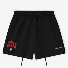 Chicago Bulls Fear of God x NBA Unisex Classic Fit Shorts Black - NBA