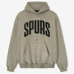 San Antonio Spurs Fear of God x NBA Unisex 90's Hoodie Gray - NBA