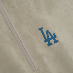 Los Angeles Dodgers Fear of God x MLB Unisex Modern Suede Half-Zip Jacket - MLB