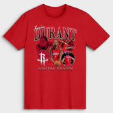 Kevin Durant Houston Rockets Player Collage T-Shirt Red - NBA