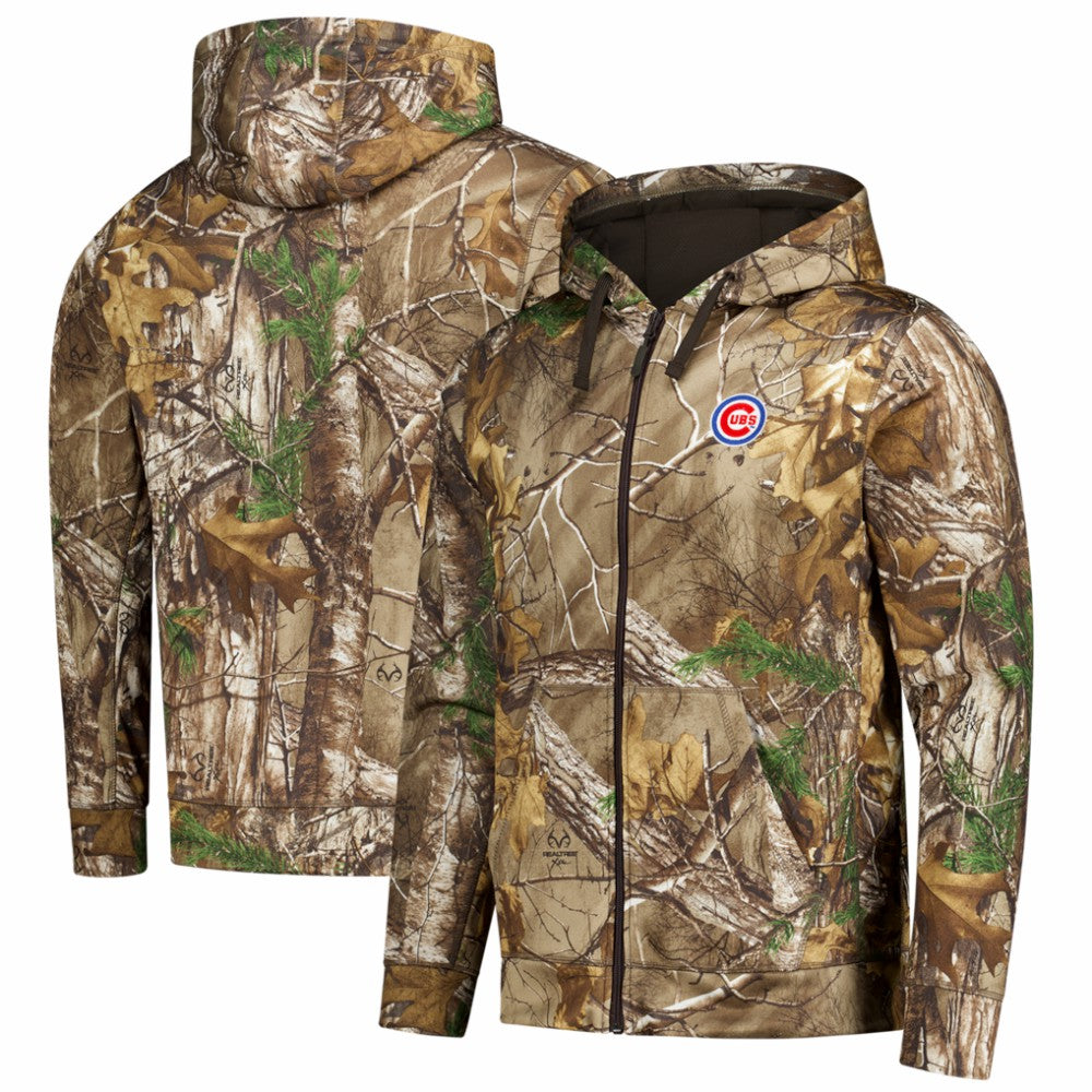 Chicago Cubs Dunbrooke Trophy Realtree Full-Zip Hoodie - MLB