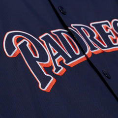 San Diego Padres Mitchell & Ness Full-Snap Hooded Coaches Jacket - MLB