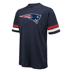 Drake Maye New England Patriots Majestic Threads Oversized T-Shirt Navy | NFL