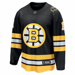 Jeremy Swayman Boston Bruins Fanatics Home Breakaway Jersey - Black - NHL