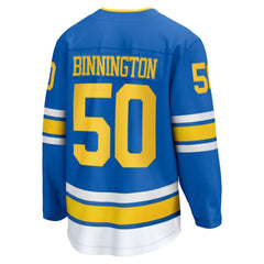 Jordan Binnington St. Louis Blues Fanatics Home Breakaway Jersey - Blue - NHL