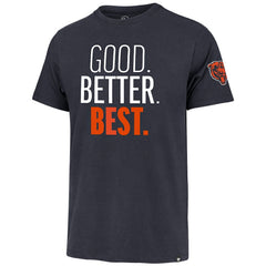 Chicago Bears '47 Good. Better. Best. Franklin T-Shirt Navy | 47 brand