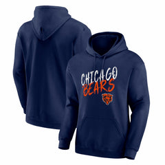 Chicago Bears Hustle Hoodie Navy | NFL