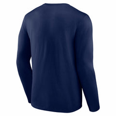 Denver Broncos Hustle Long Sleeve T-Shirt Navy | NFL
