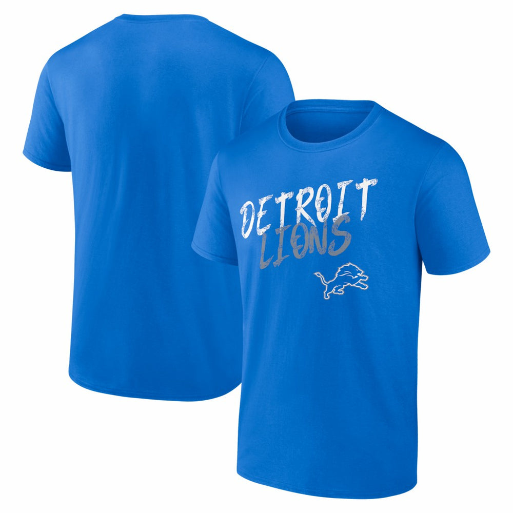 Detroit Lions Hustle T-Shirt Blue | NFL