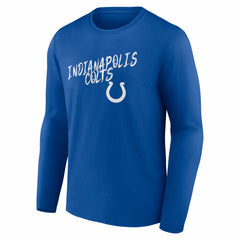 Indianapolis Colts Hustle Long Sleeve T-Shirt Royal | NFL