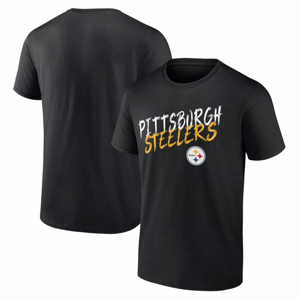 Pittsburgh Steelers Hustle T-Shirt Black | NFL
