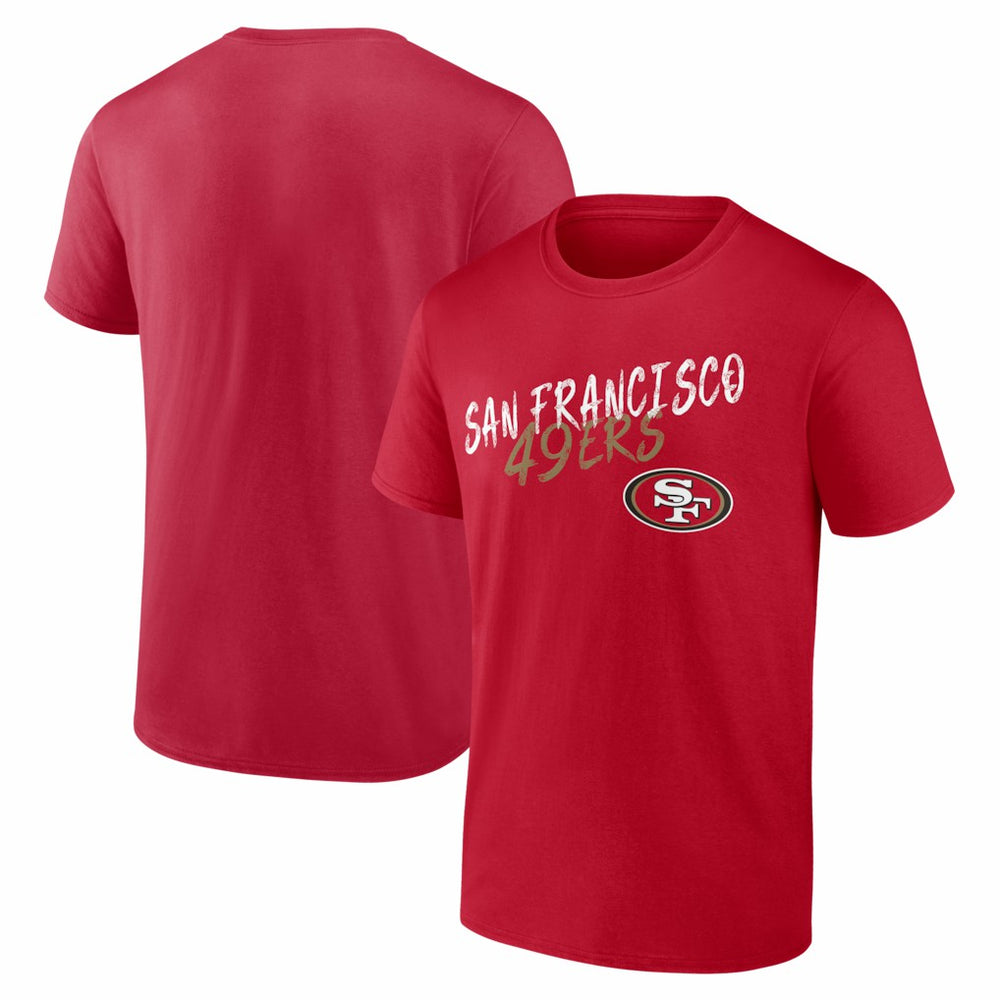 San Francisco 49ers Hustle T-Shirt Scarlet | NFL