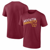 Washington Commanders Hustle T-Shirt Burgundy | NFL