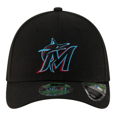 Miami Marlins New Era Player Replica 39THIRTY M-Crown Flex Hat - MLB