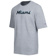 Miami Marlins Champion All Star Chenille Wordmark T-Shirt - MLB