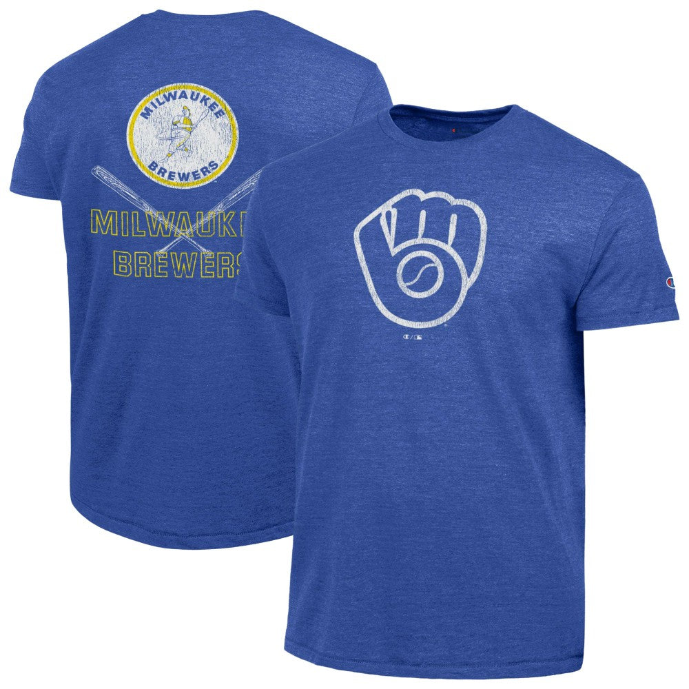 Milwaukee Brewers Champion Tri-Blend T-Shirt - MLB