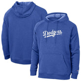 Los Angeles Dodgers Champion Triumph Tri-Blend Raglan Hoodie - MLB