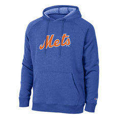 New York Mets Champion Triumph Tri-Blend Raglan Hoodie - MLB