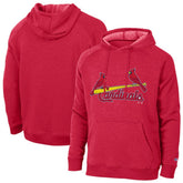 St. Louis Cardinals Champion Triumph Tri-Blend Raglan Hoodie - MLB
