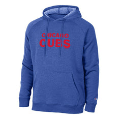 Chicago Cubs Champion Triumph Tri-Blend Raglan Hoodie - MLB