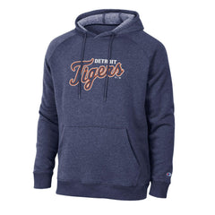 Detroit Tigers Champion Triumph Tri-Blend Raglan Hoodie - MLB