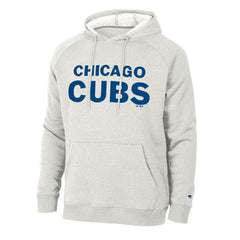 Chicago Cubs Champion Triumph Tri-Blend Raglan Hoodie - MLB
