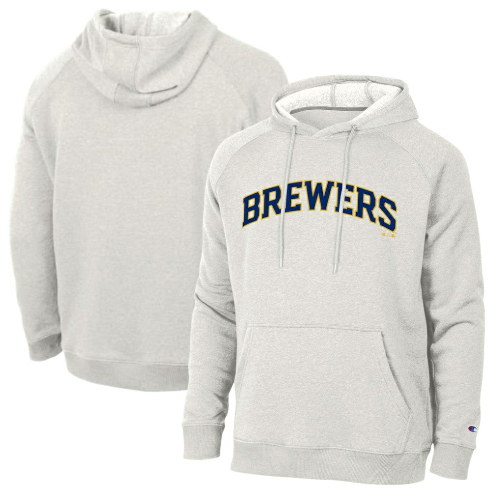 Milwaukee Brewers Champion Triumph Tri-Blend Raglan Hoodie - MLB