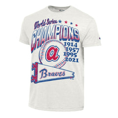 Atlanta Braves Champion Winning Tradition Cooperstown Tri-Blend T-Shirt - MLB