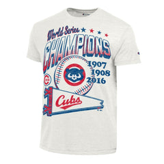Chicago Cubs Champion Winning Tradition Cooperstown Tri-Blend T-Shirt - MLB