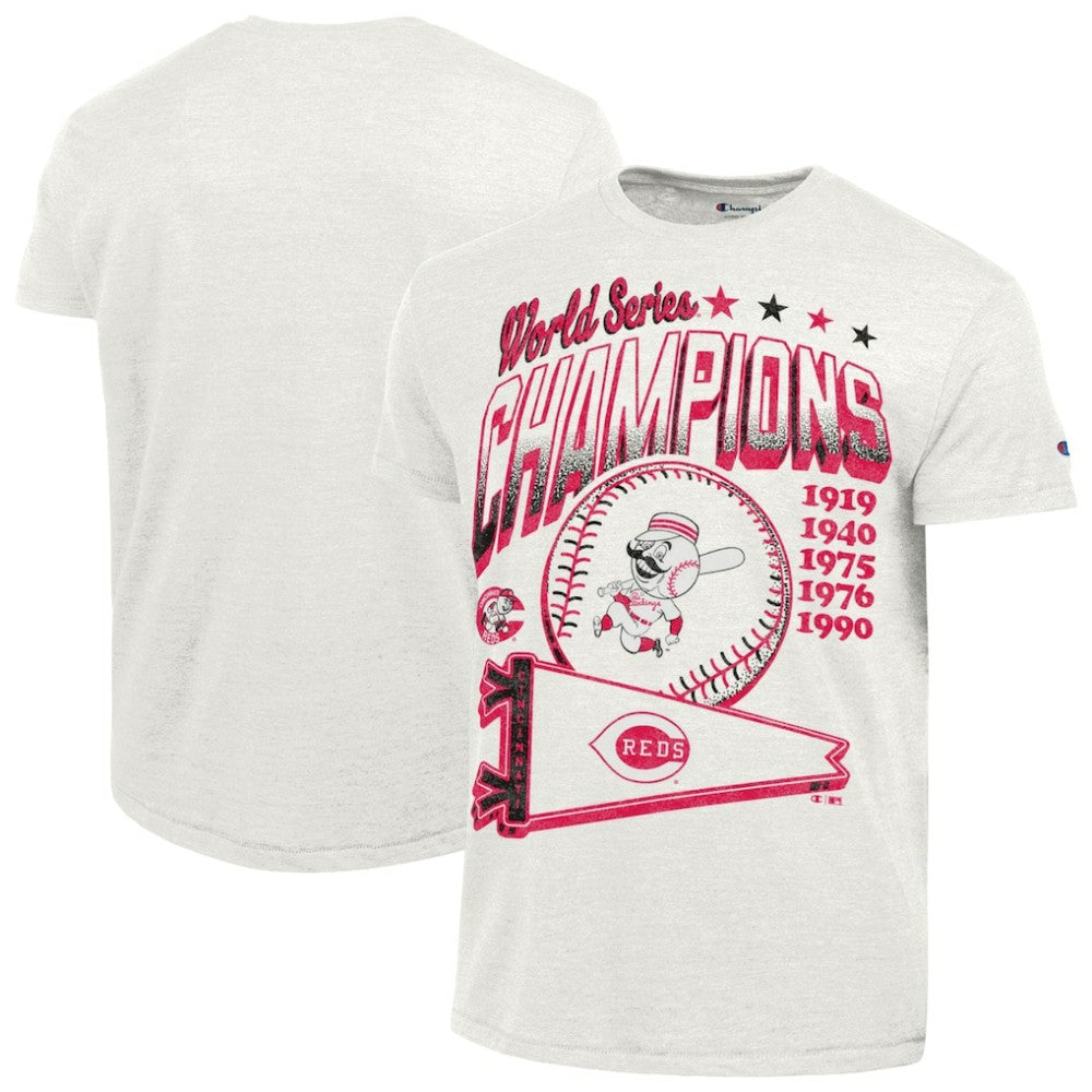 Cincinnati Reds Champion Winning Tradition Cooperstown Tri-Blend T-Shirt - MLB