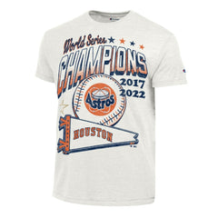 Houston Astros Champion Winning Tradition Cooperstown Tri-Blend T-Shirt - MLB
