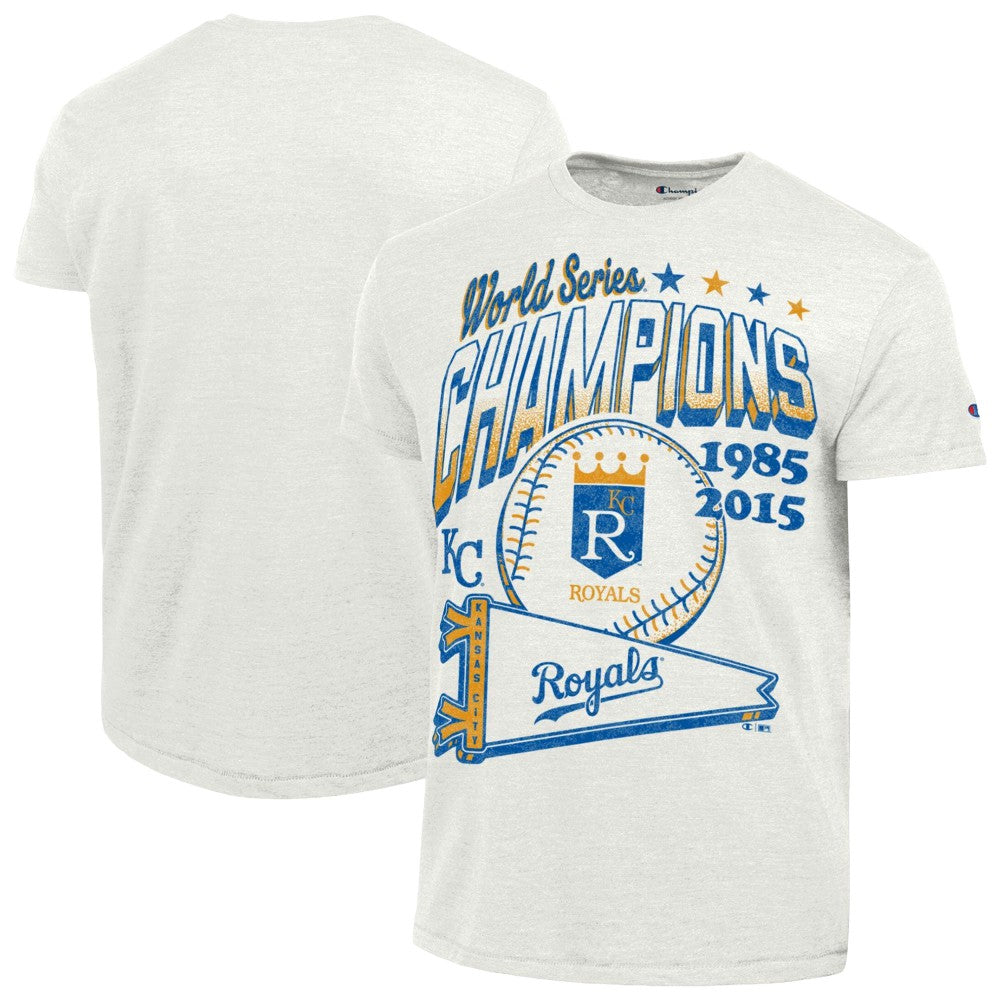 Kansas City Royals Champion Winning Tradition Cooperstown Tri-Blend T-Shirt - MLB