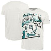 Miami Marlins Champion Winning Tradition Cooperstown Tri-Blend T-Shirt - MLB