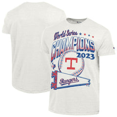 Texas Rangers Champion Winning Tradition Cooperstown Tri-Blend T-Shirt - MLB