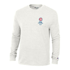 Chicago Cubs Champion Cooperstown Winning Tradition Tri-Blend Long Sleeve T-Shirt - MLB