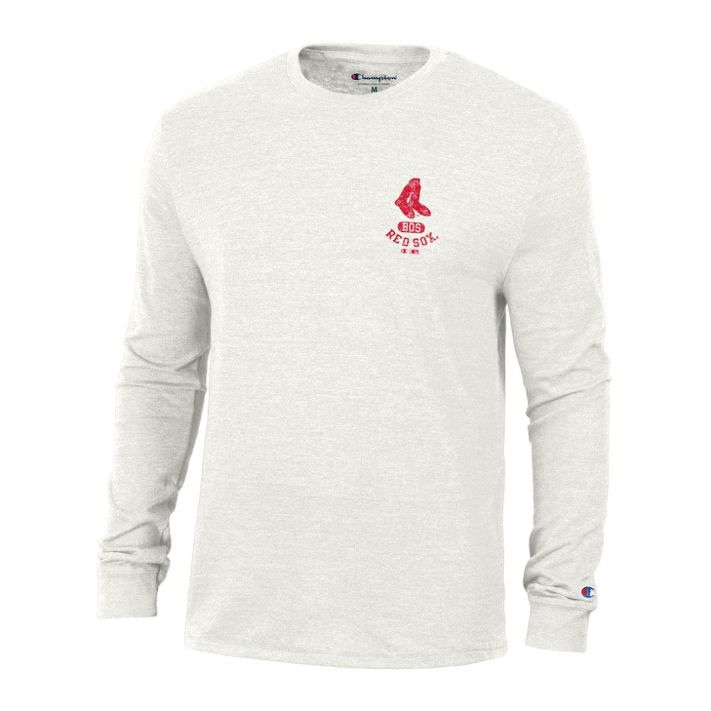 Boston Red Sox Champion Cooperstown Winning Tradition Tri-Blend Long Sleeve T-Shirt - MLB