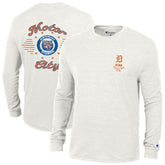 Detroit Tigers Champion Cooperstown Winning Tradition Tri-Blend Long Sleeve T-Shirt - MLB