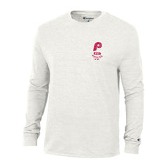 Philadelphia Phillies Champion Cooperstown Winning Tradition Tri-Blend Long Sleeve T-Shirt - MLB