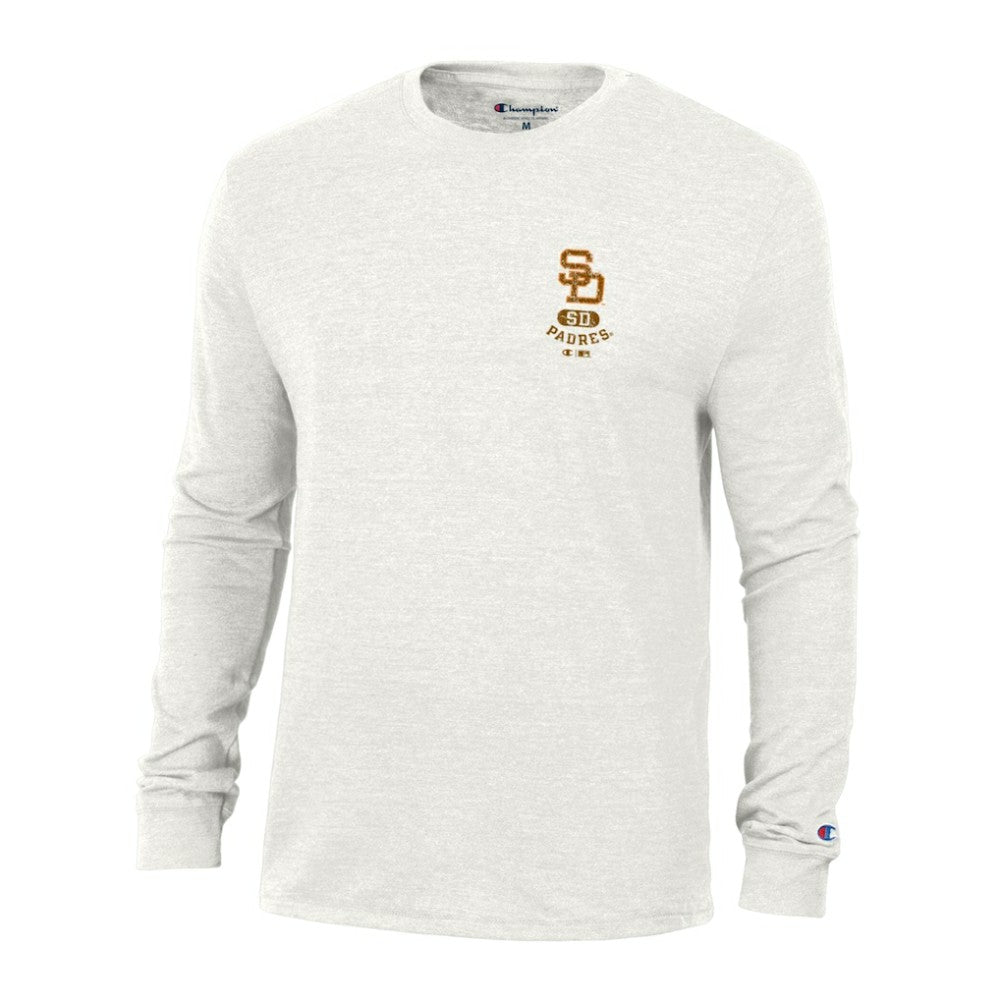 San Diego Padres Champion Cooperstown Winning Tradition Tri-Blend Long Sleeve T-Shirt - MLB