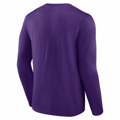 Minnesota Vikings Hustle Long Sleeve T-Shirt Purple | NFL