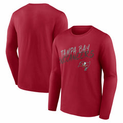 Tampa Bay Buccaneers Hustle Long Sleeve T-Shirt Red | NFL