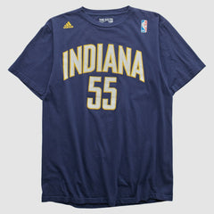 Indiana Pacers 2010s T-shirt Navy Vintage - NBA