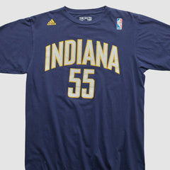 Indiana Pacers 2010s T-shirt Navy Vintage - NBA
