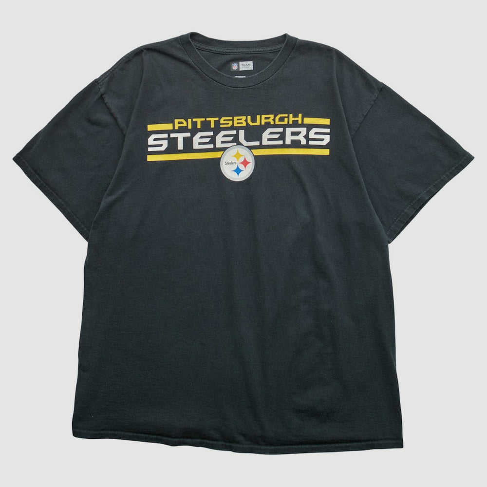 Pittsburgh Steelers NFL 2000s T-shirt Black Vintage | Fanatics