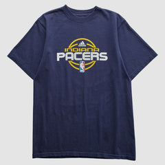 Indiana Pacers 2000s T-shirt Navy Vintage - NBA