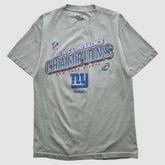 New York Giants Reebok 2011 T-shirt Heather Gray Vintage | Fanatics