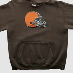Cleveland Browns NFL 2000s Hooded Pullover Sweatshirt Brown Vintage | Fanatics