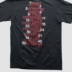 Miami Heat 2013 T-shirt Black Vintage - NBA